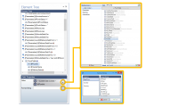 <p>The first Word's table column in the template displays the current purchase order ID. This is achieved through the Field tagging element bound to the PurchId data field. This time in the Binding Control we have selected "Data Context" that represents current purchase order in the context of the parent List tagging element bound to the purchase order list. Each Field tagging element can also contain Format String information that will apply during the report generation.</p>