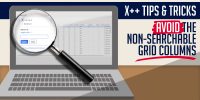 X++ Tips & Tricks: Avoid Non-Searchable Grid Columns in D365FO