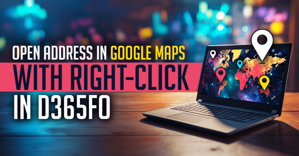Open Addresses in Google Maps with Two Clicks
